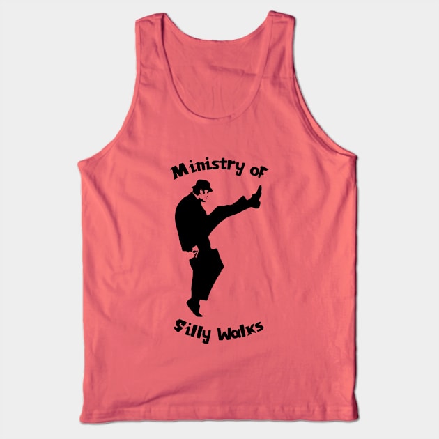Ministry of Silly Walks Tank Top by Zen Cosmos Official